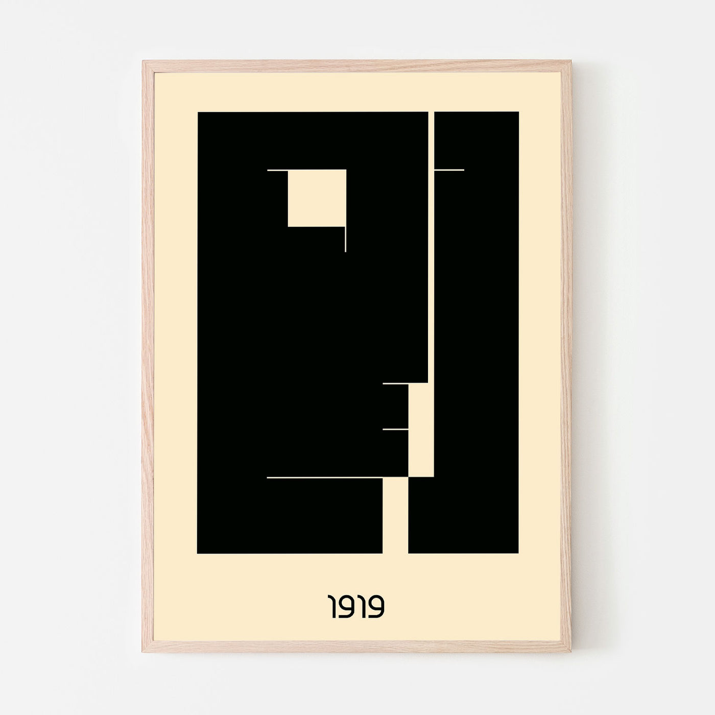 Grafisk plakat - Bauhaus plakat - The Graphic Sixty - WeDoArt