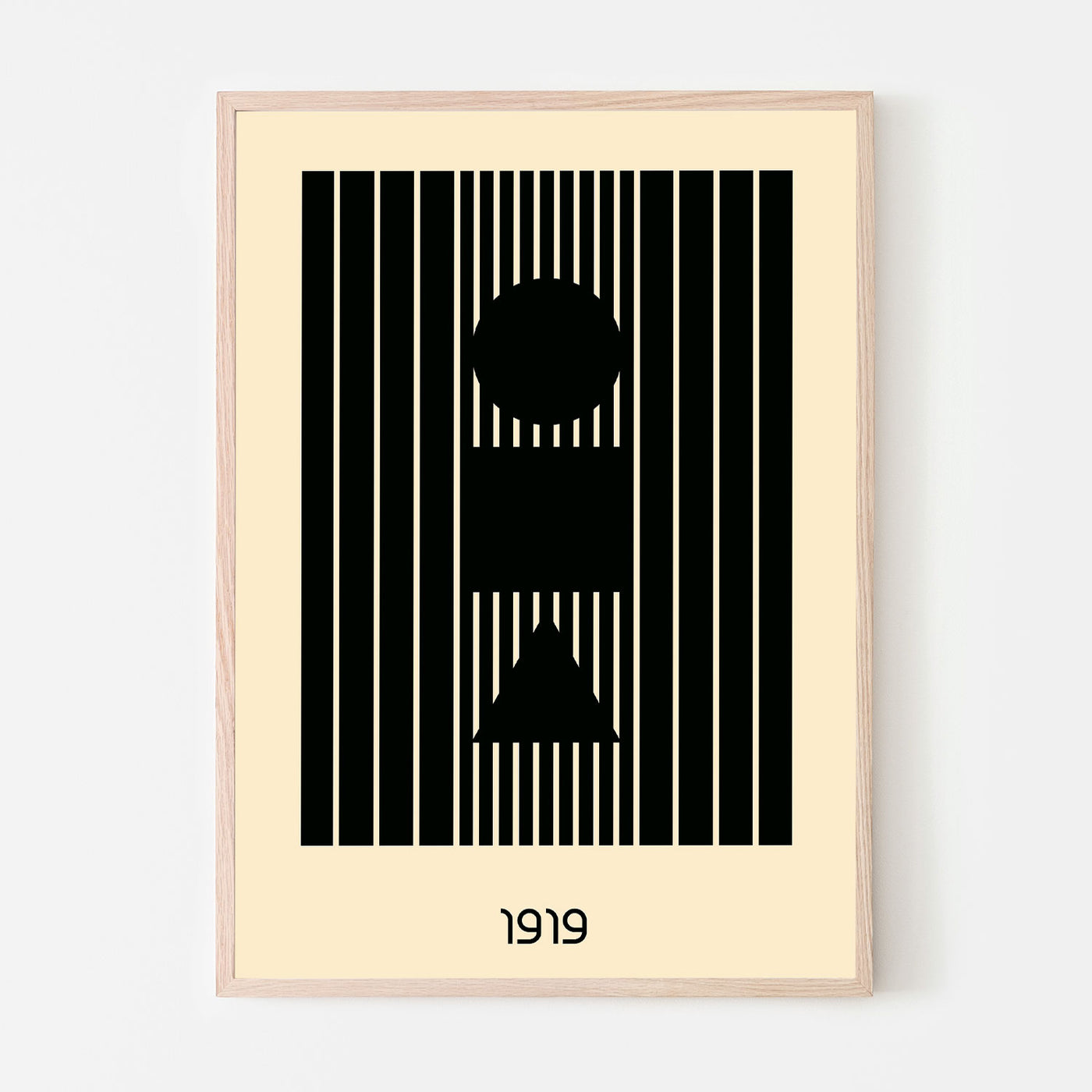 Grafisk plakat - Bauhaus plakat - The Graphic Sixtyfour - WeDoArt