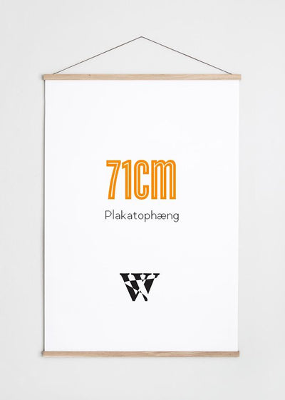 The Magnetic Wooden Frame 71cm - WeDoArt Shop - Grafiske plakater og billedrammer i høj kvalitet