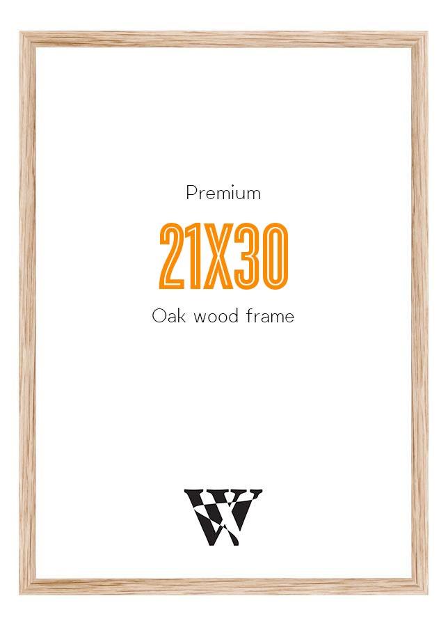 The Wooden Frame – 21x30 (A4) - WeDoArt Shop - Grafiske plakater og billedrammer i høj kvalitet
